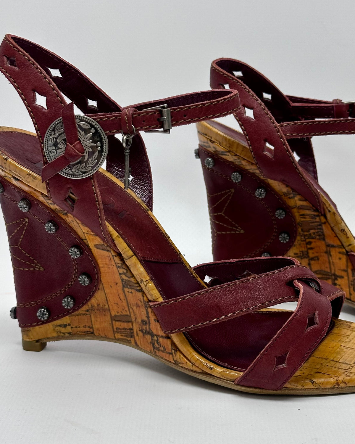 Christian Dior by John Galliano S/S 2006 Gaucho Wedge Heels — 38/39