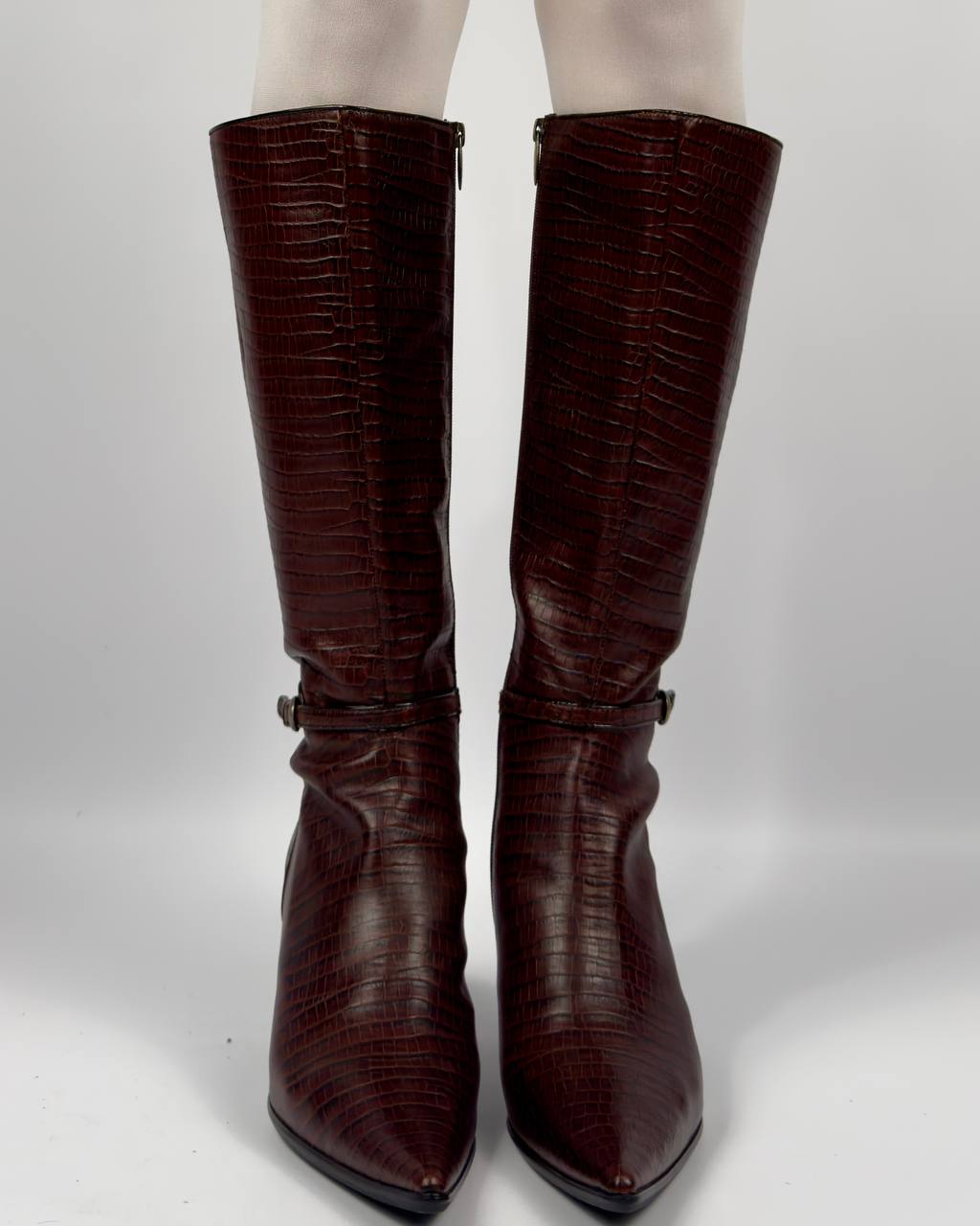 Vintage Leather Boots — 40