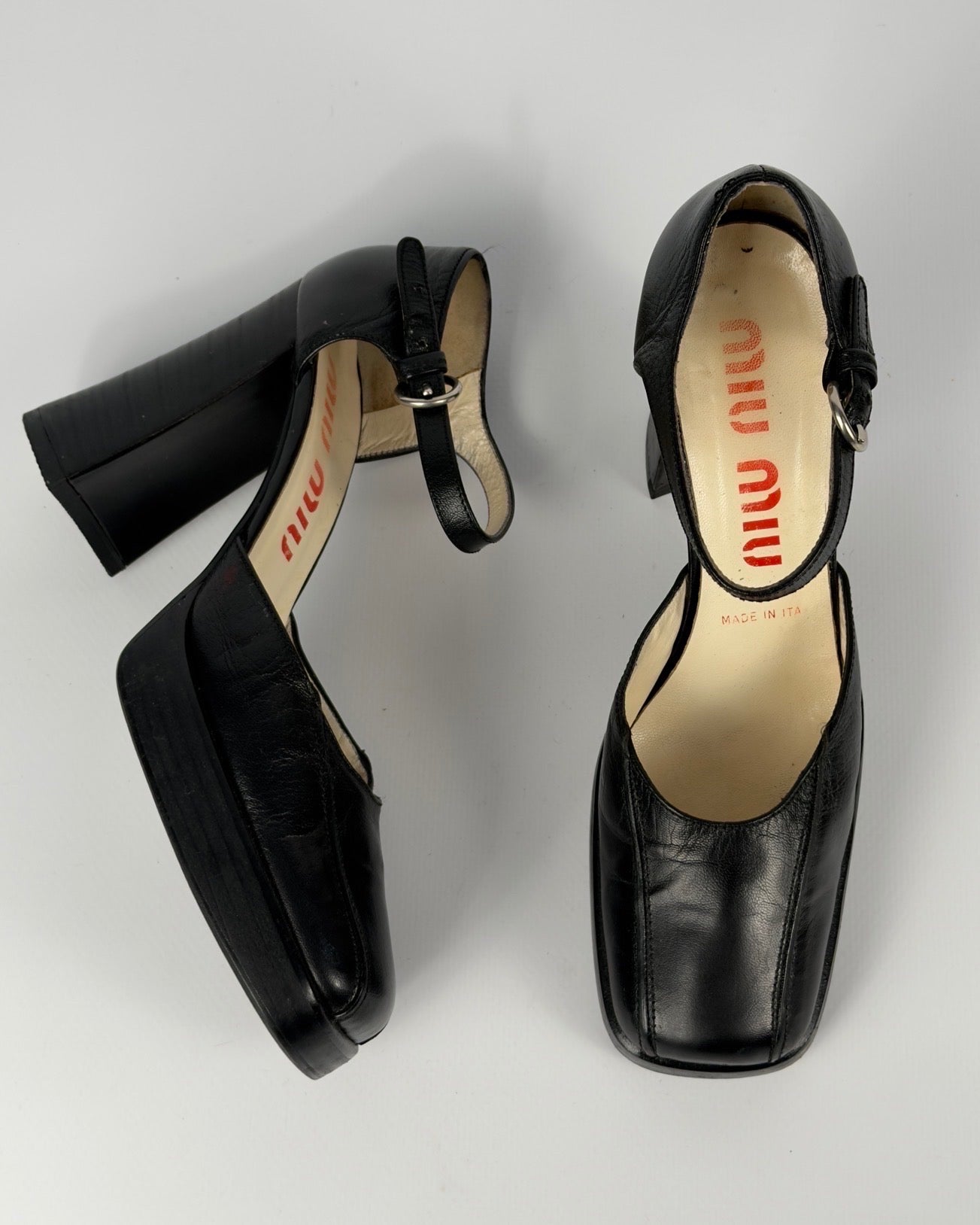 Miu Miu Vintage Mary Jane Heels — 37/38