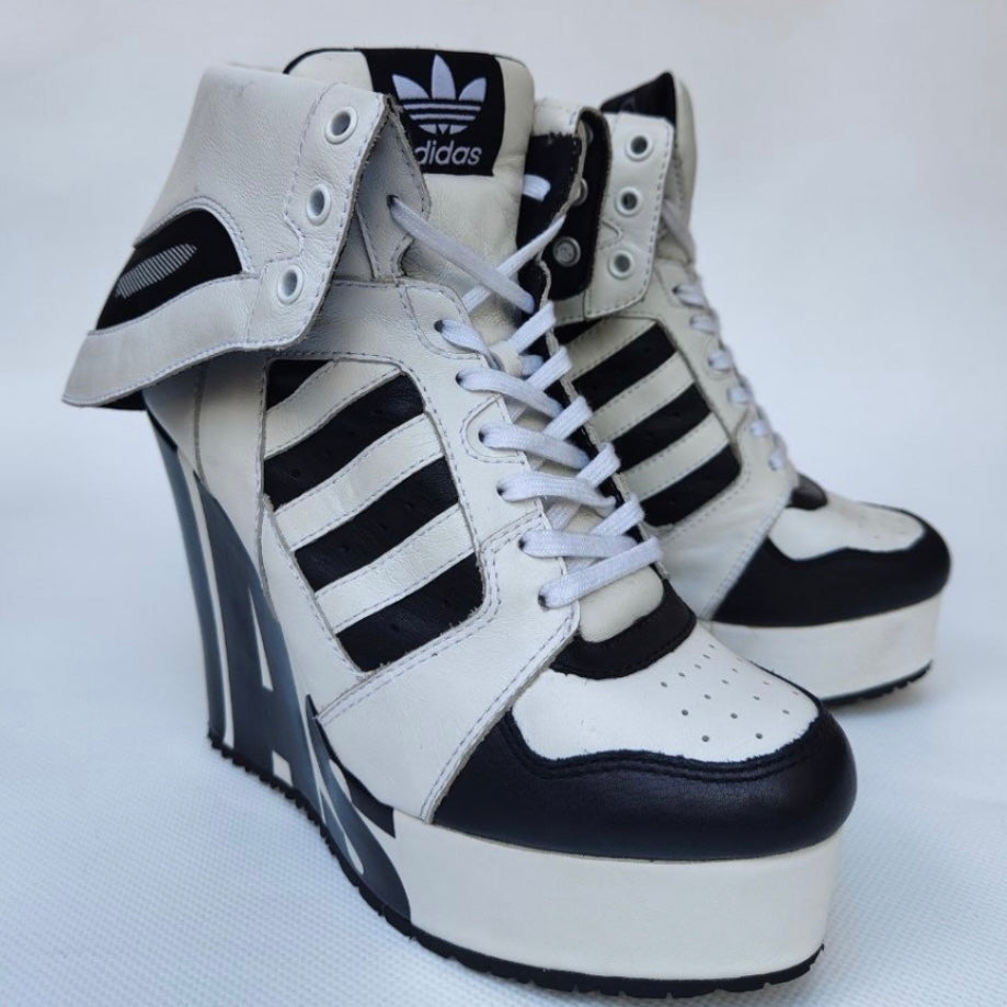 Adidas Jeremy Scott Rare Wedge Sneaker Heels 36 & 39/40 â darina`s garms