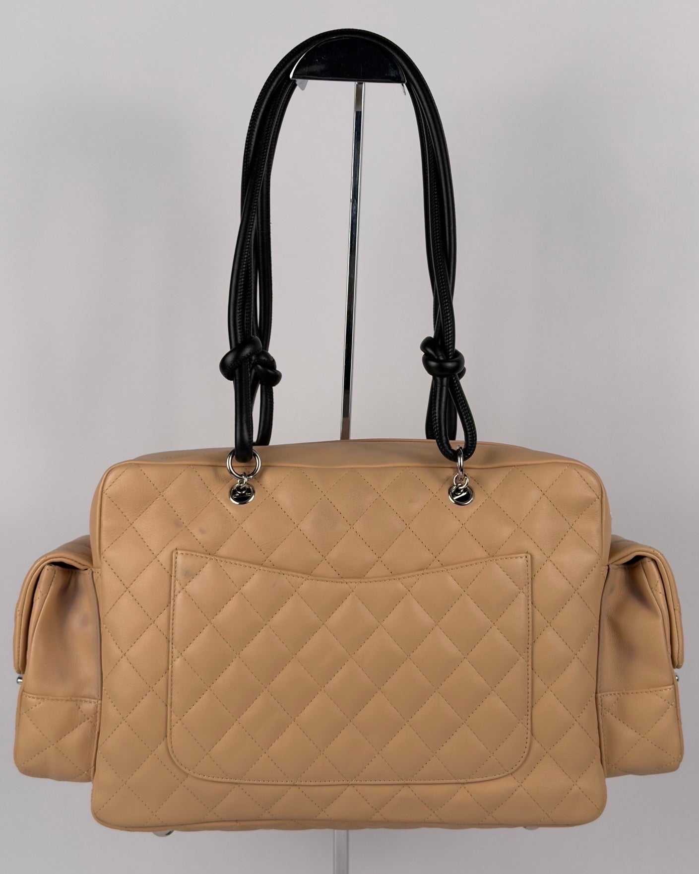 Chanel Cambon 2005 Multipocket Reporter Vintage Bag