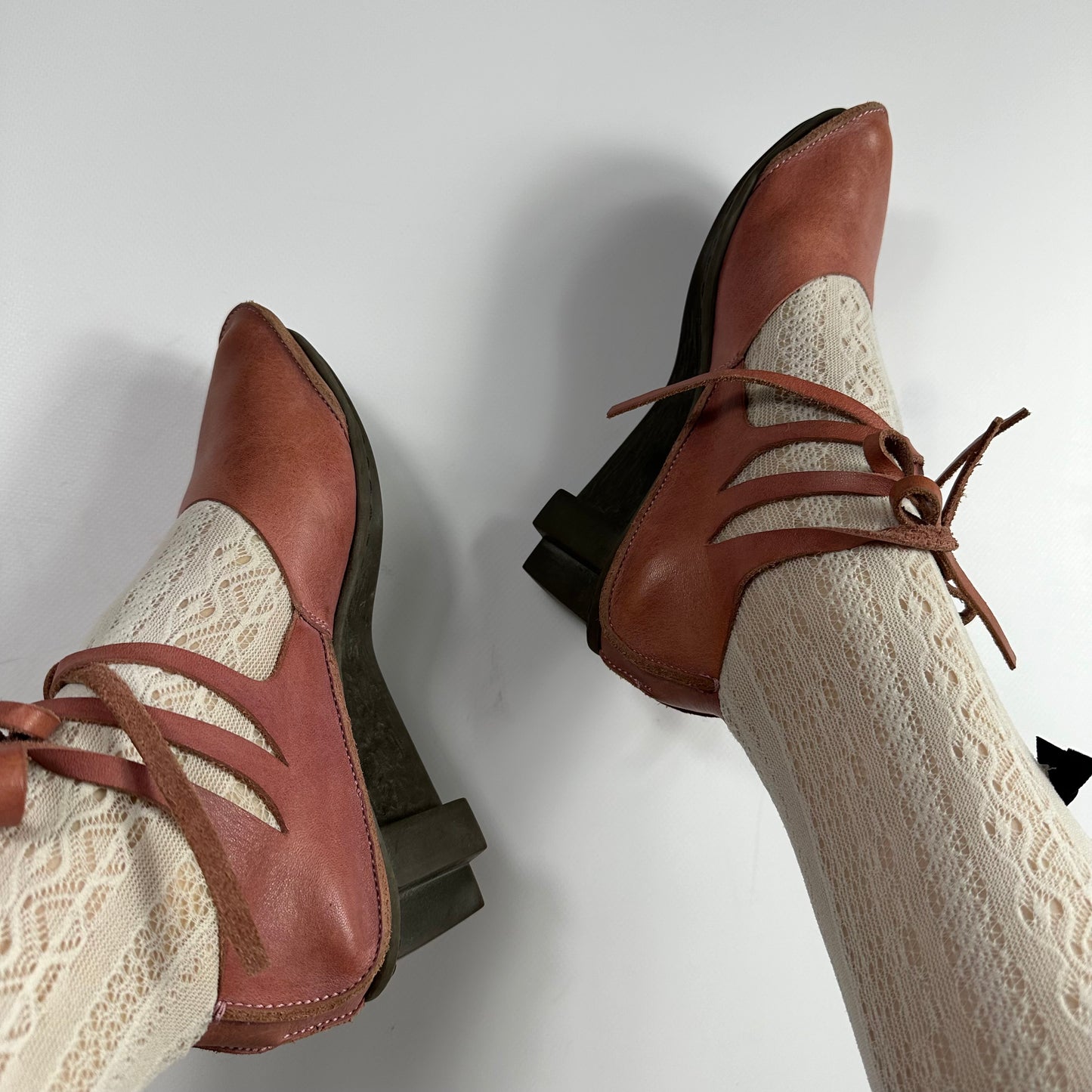 Trippen Vintage Leather Ballet Flats 37/38