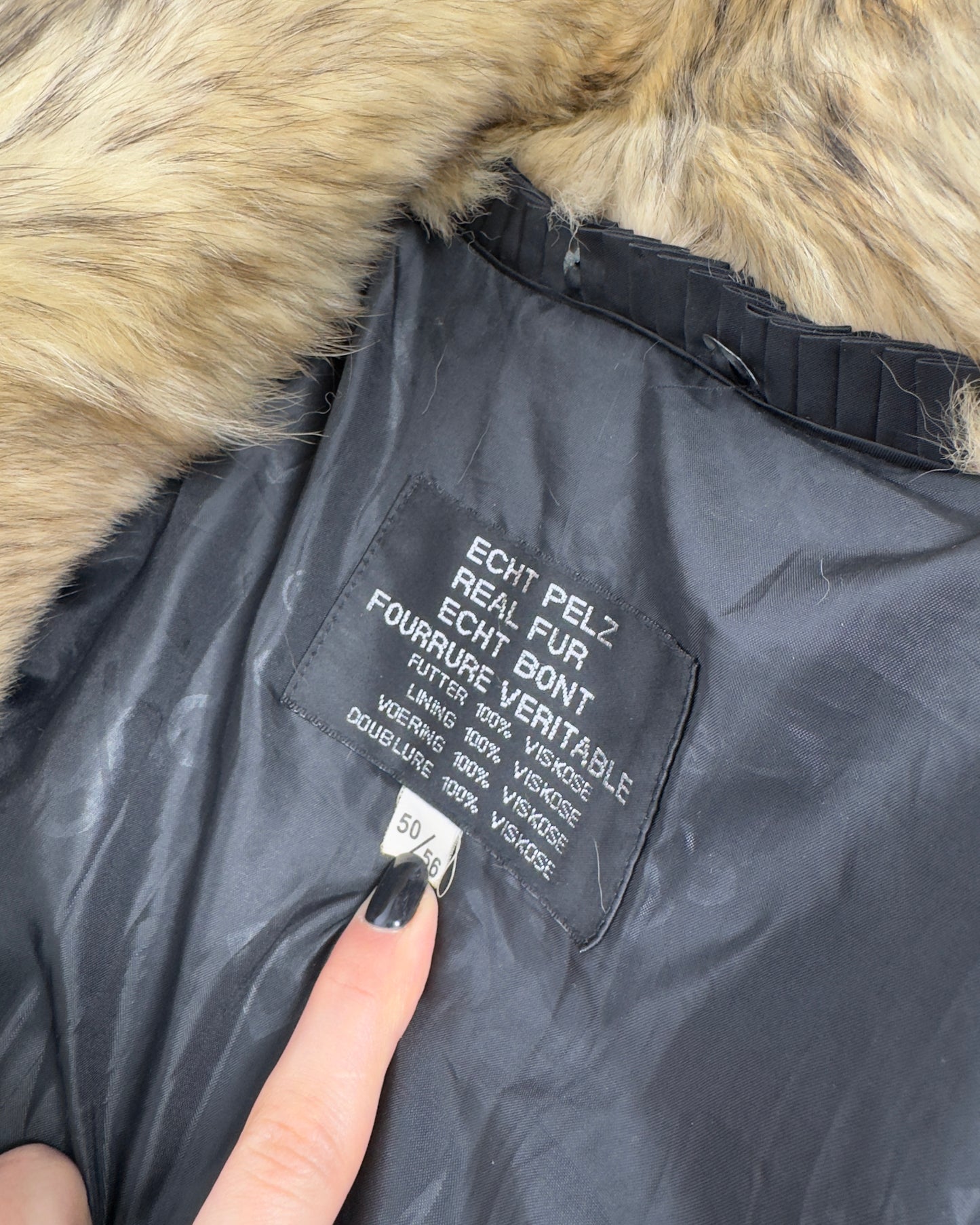 Vintage Fur Coat — S/L