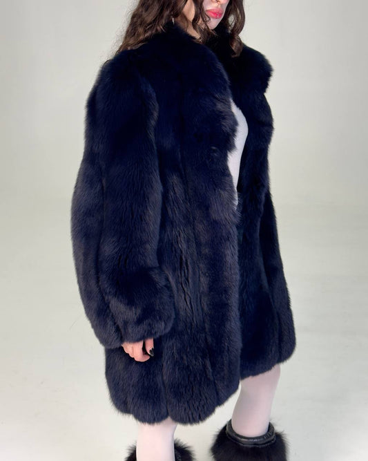 Vintage Arctic Fox Fur Coat