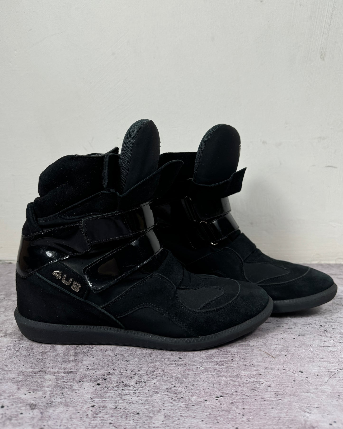 Cesare Paciotti Dagger 🗡️ Wedge Sneakers 38/38.5