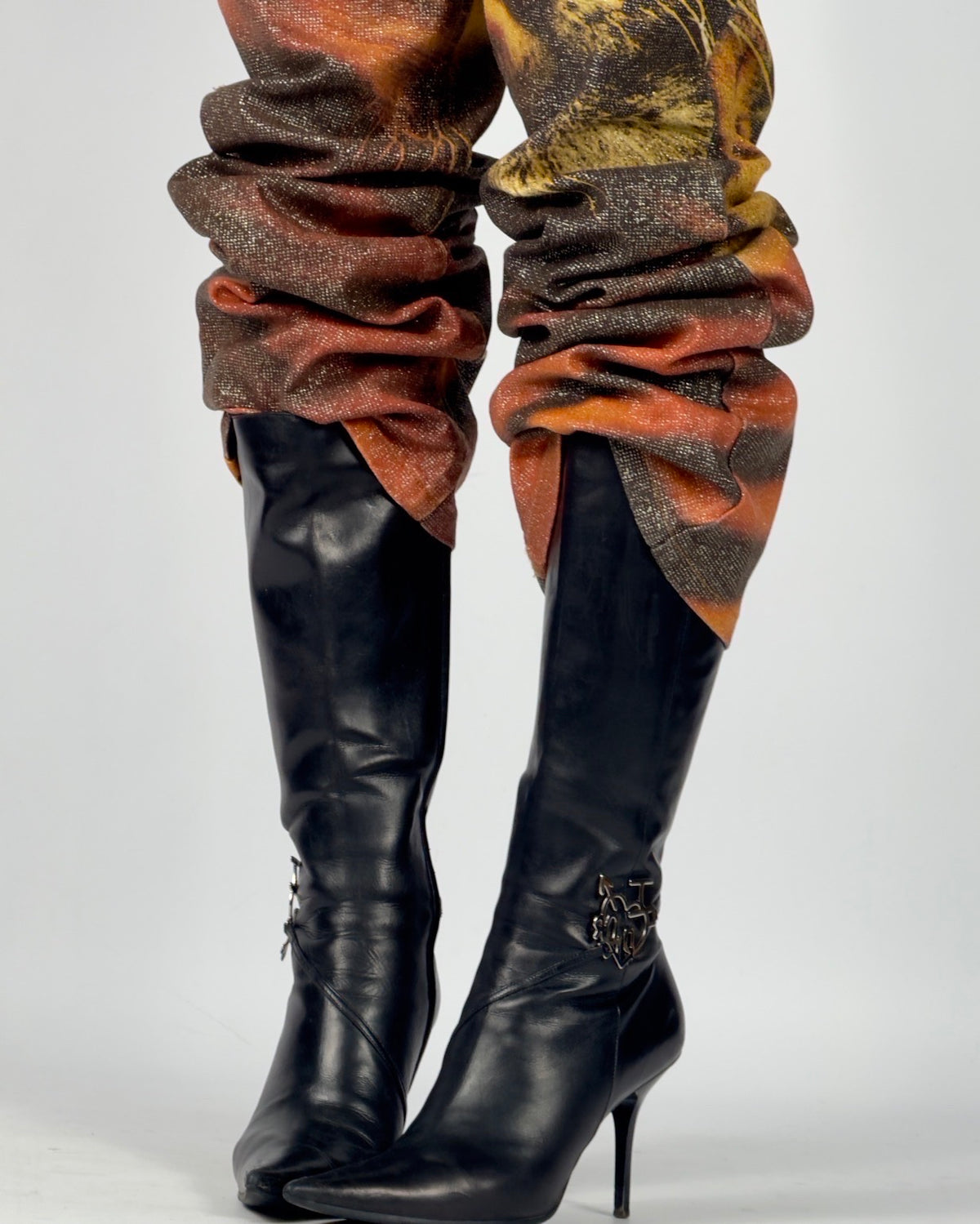 Dior by Galliano FW04 Vintage Leather Boots — 38