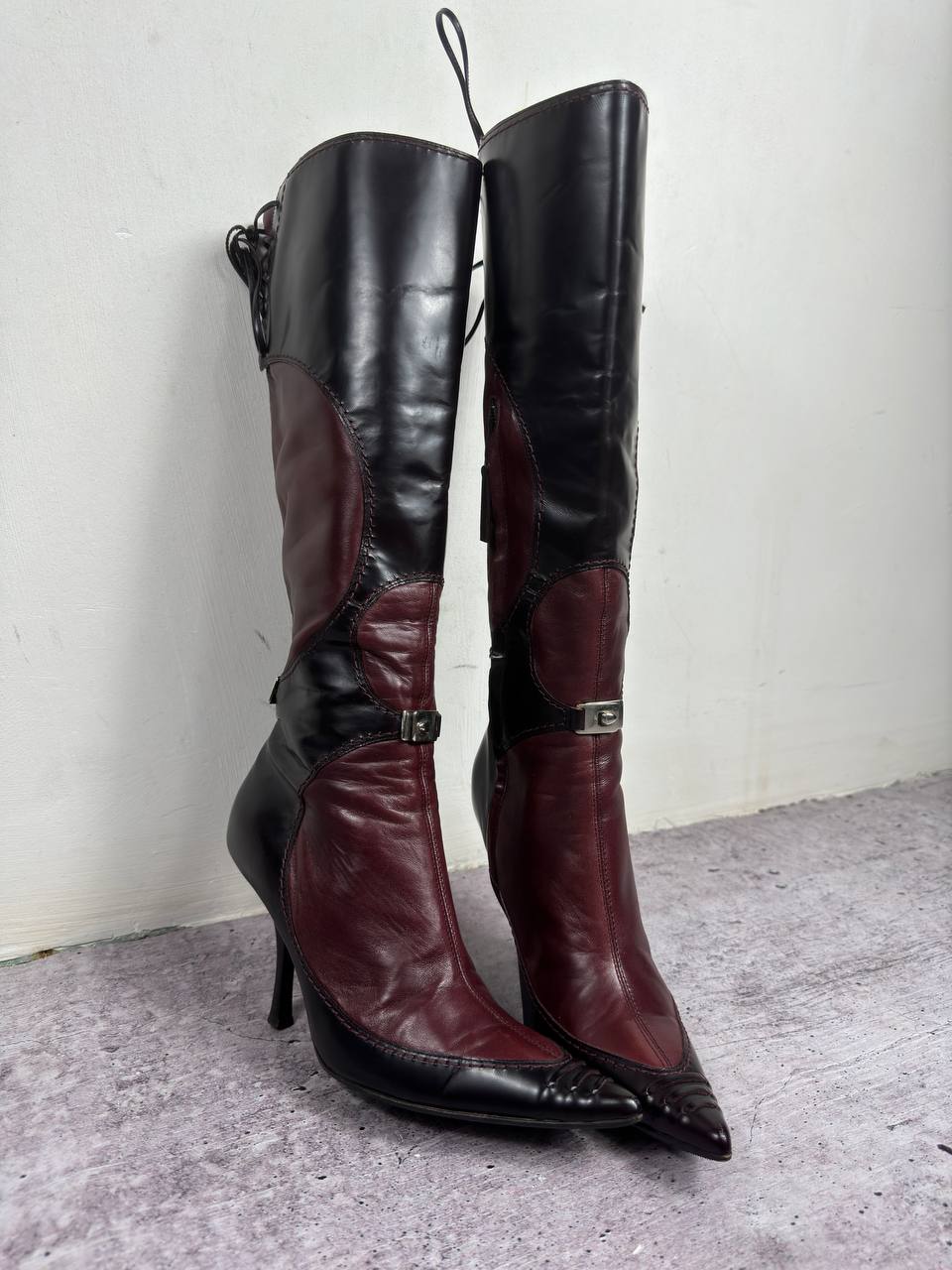 Vicini Vintage Italian Leather Boots 37/37.5