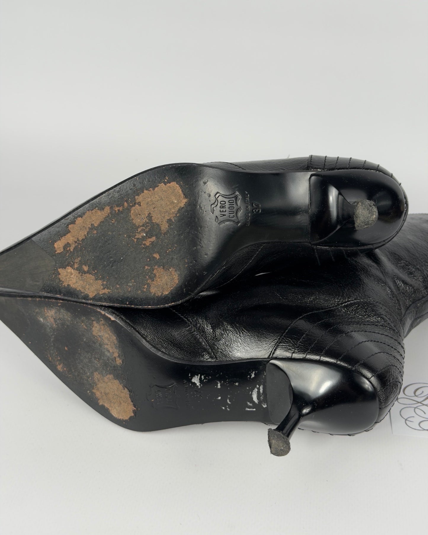 Vintage Racing Boots — 37