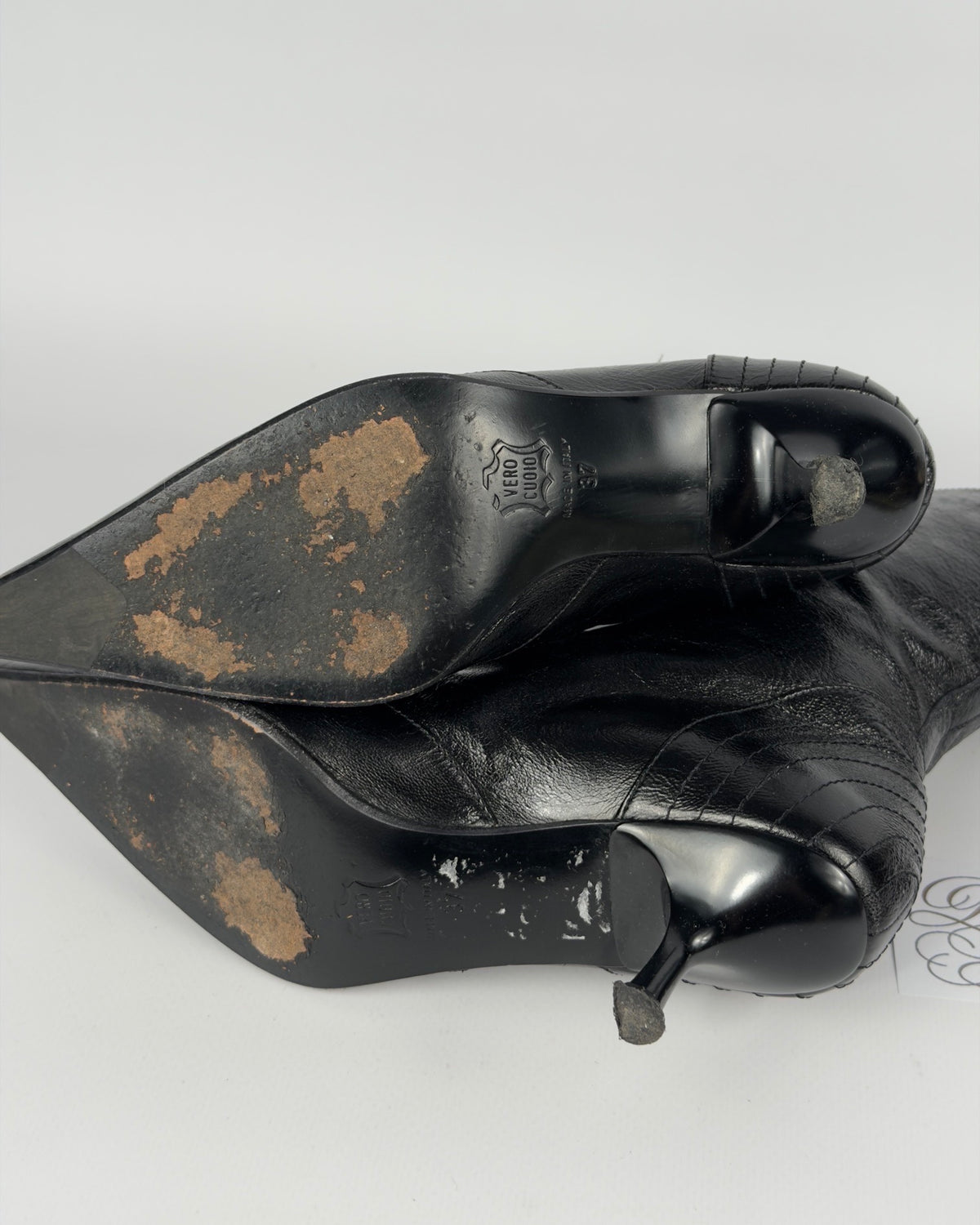 Vintage Racing Boots — 37