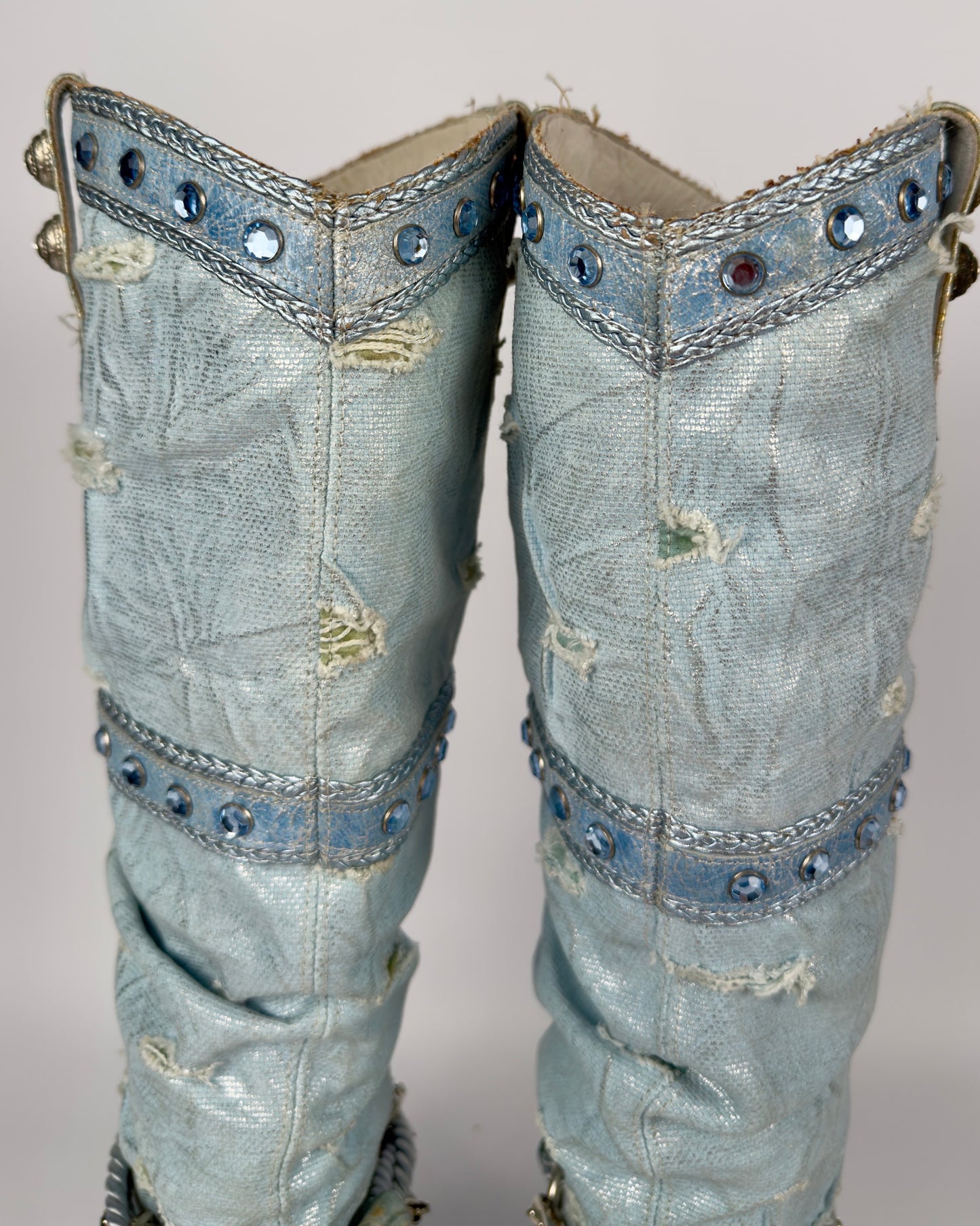 El Dante’s Couture Vintage Cowboy Boots — 36
