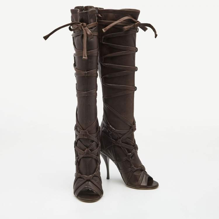 Jimmy Choo Anneli Gladiator Boots — 38 & 41