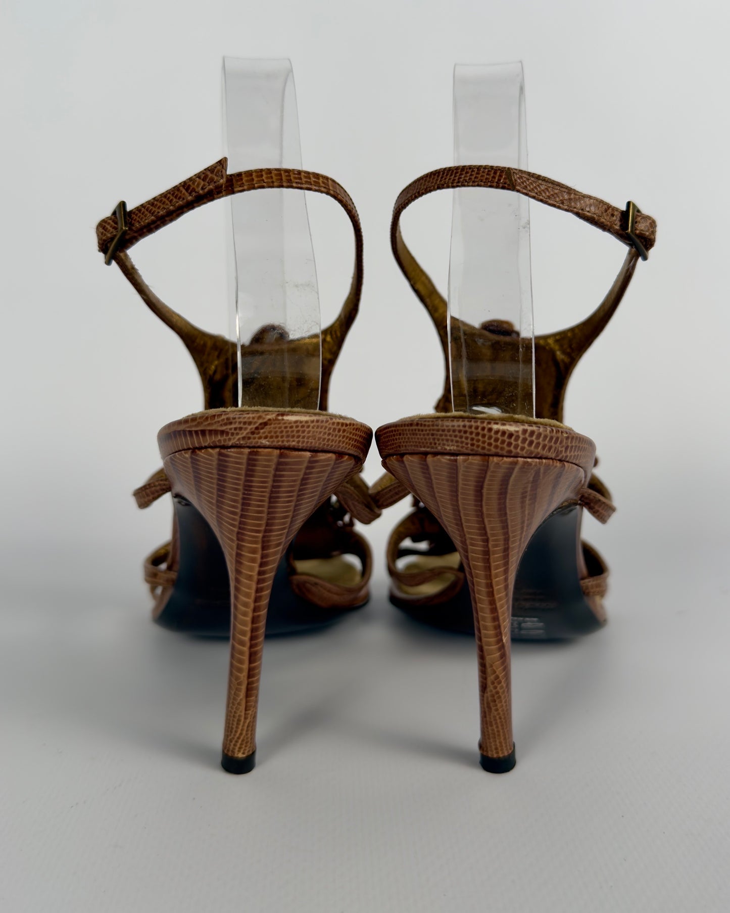 Roberto Cavalli Vintage Beaded Heels — 41