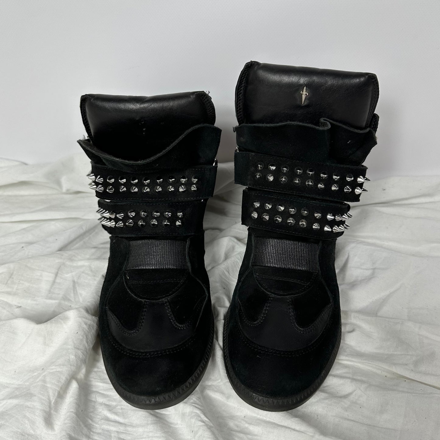 Paciotti Studded Wedge Sneakers 37