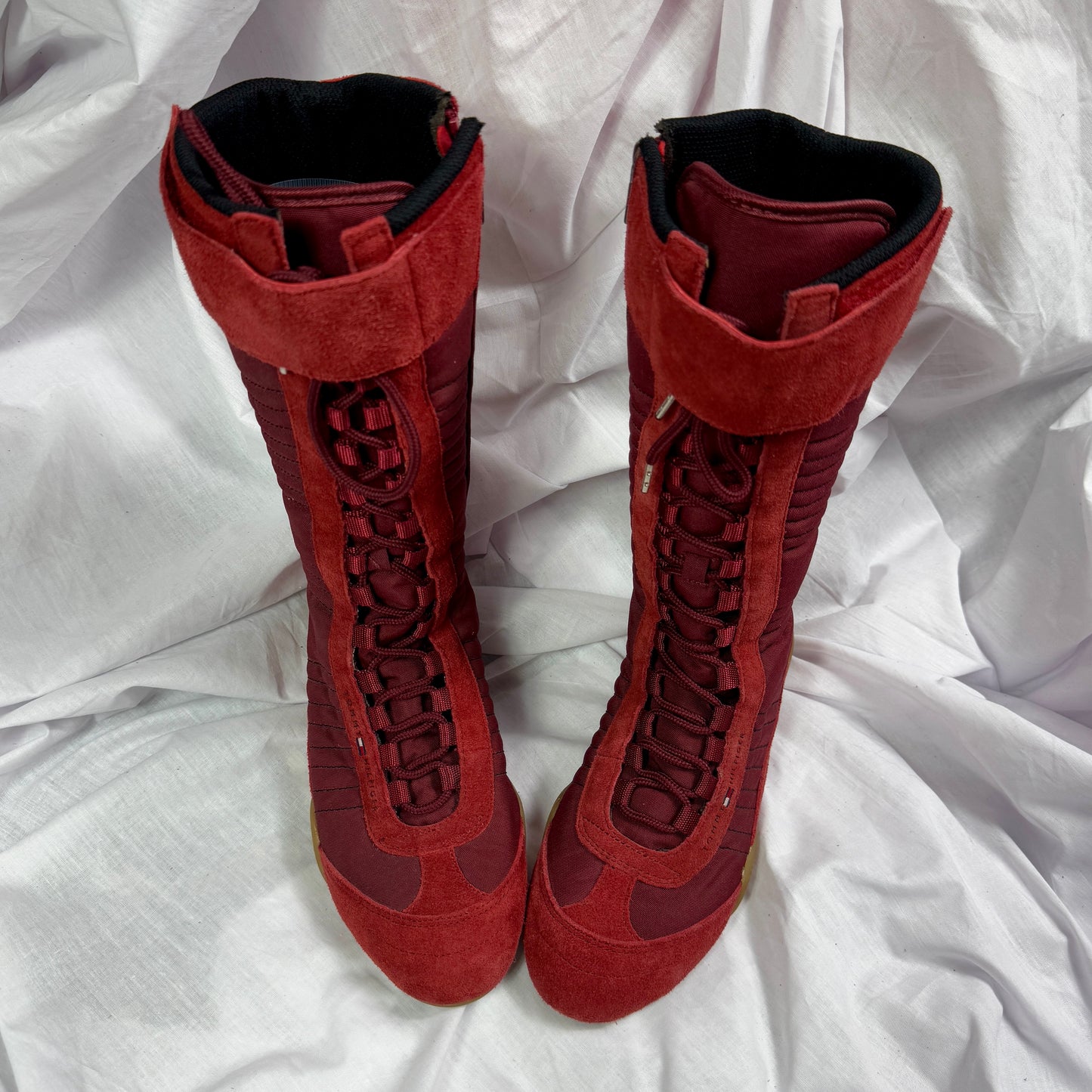 Vintage Tommy Hilfiger Boxing Boots 36