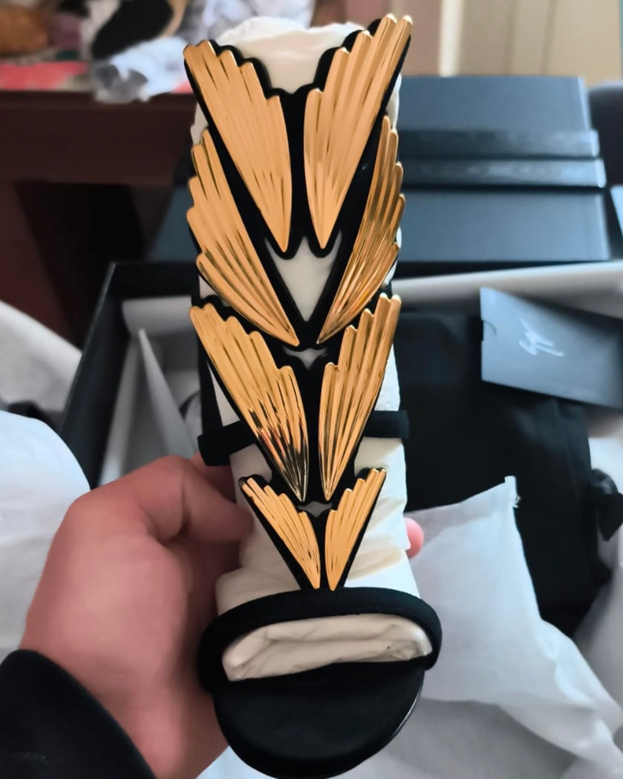 Giuseppe Zanotti Cruel Summer 2.0 Wing Alien Heels — 36 & 37 NWB