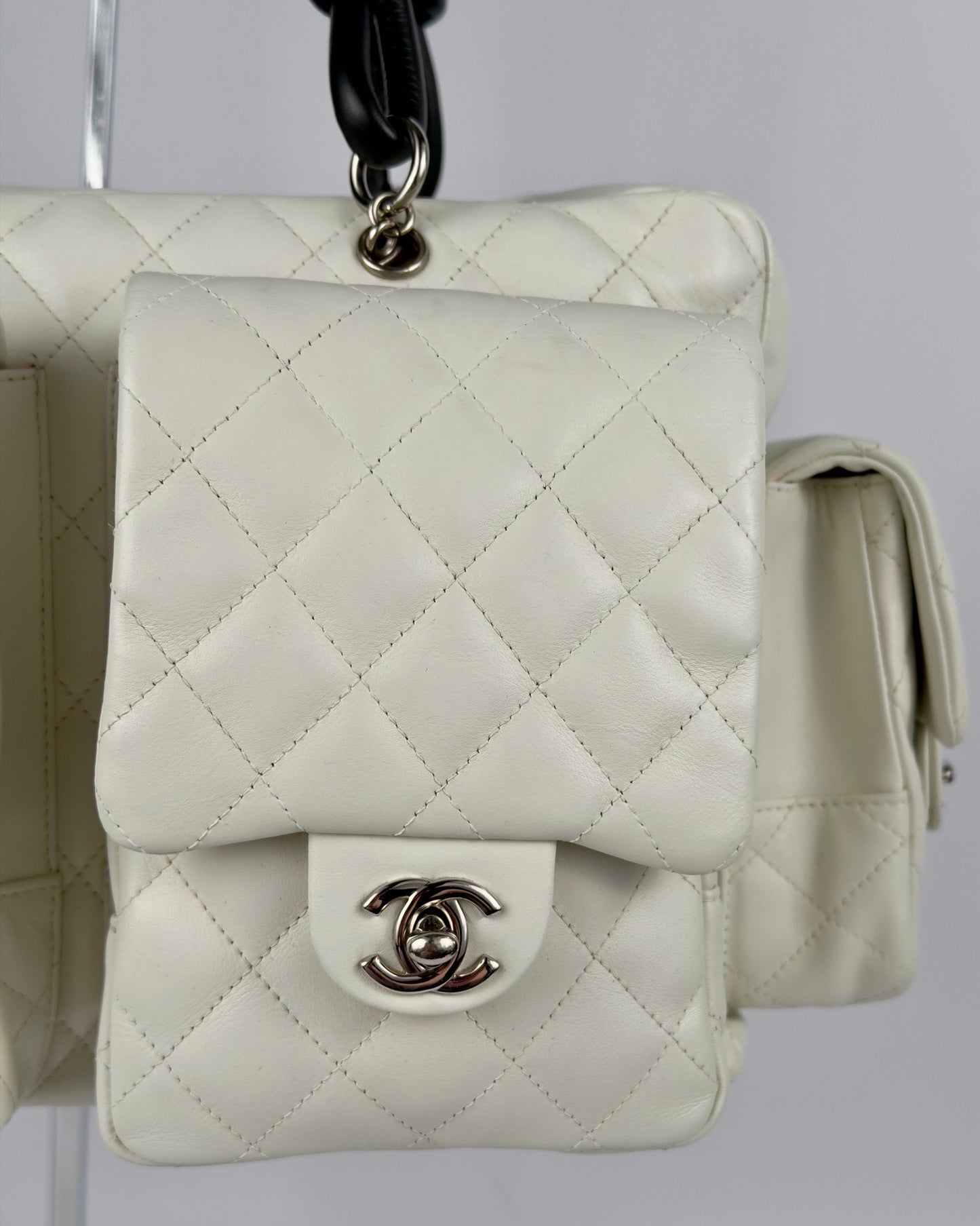 Chanel Cambon 2005 Multipocket Reporter Vintage Bag