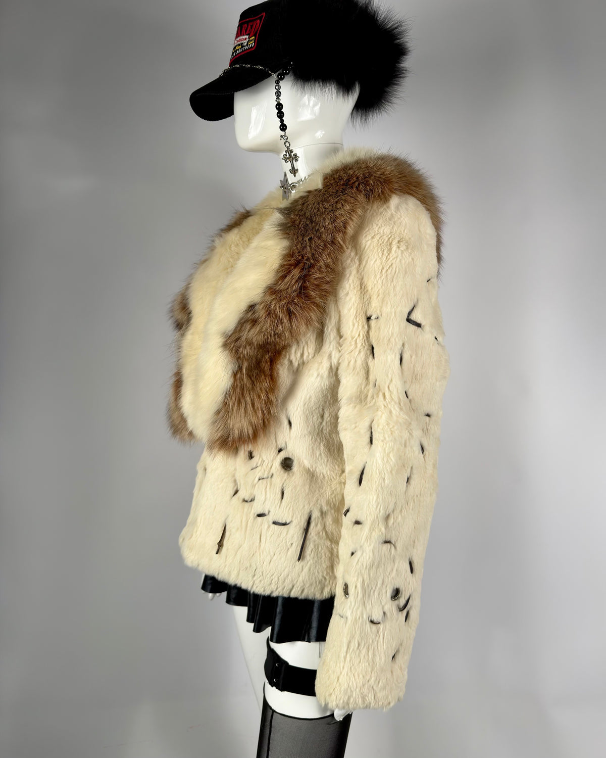 Vintage Fox Fur Jacket — XS/M