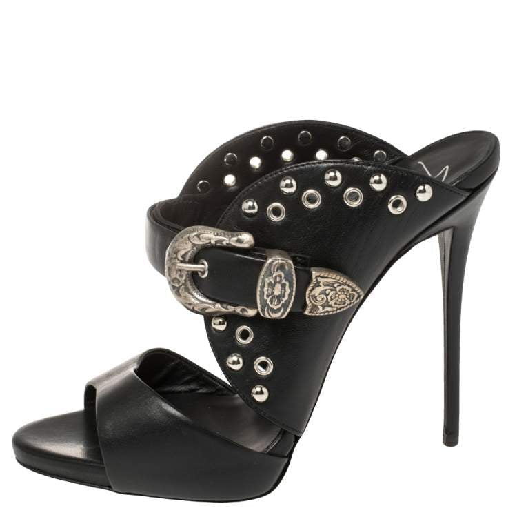 Giuseppe Zanotti Buckle Heels — 37.5