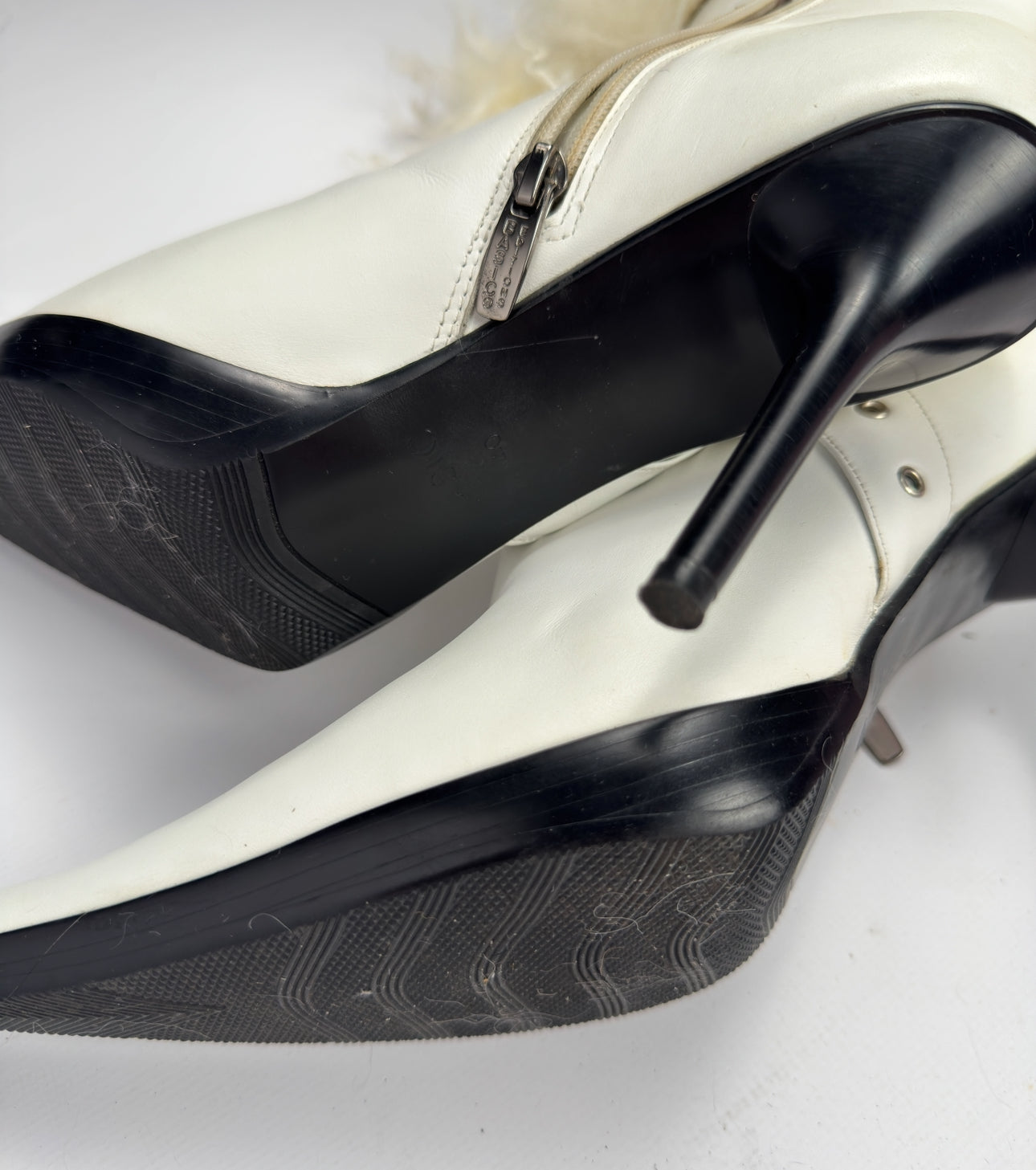 Vintage Fur Winter Boots — 40