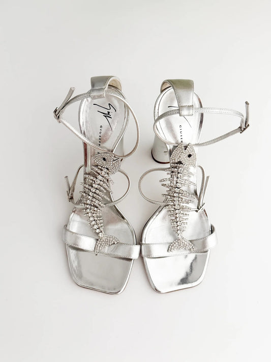 Giuseppe Zanotti Fishbone Heels SATC — 39