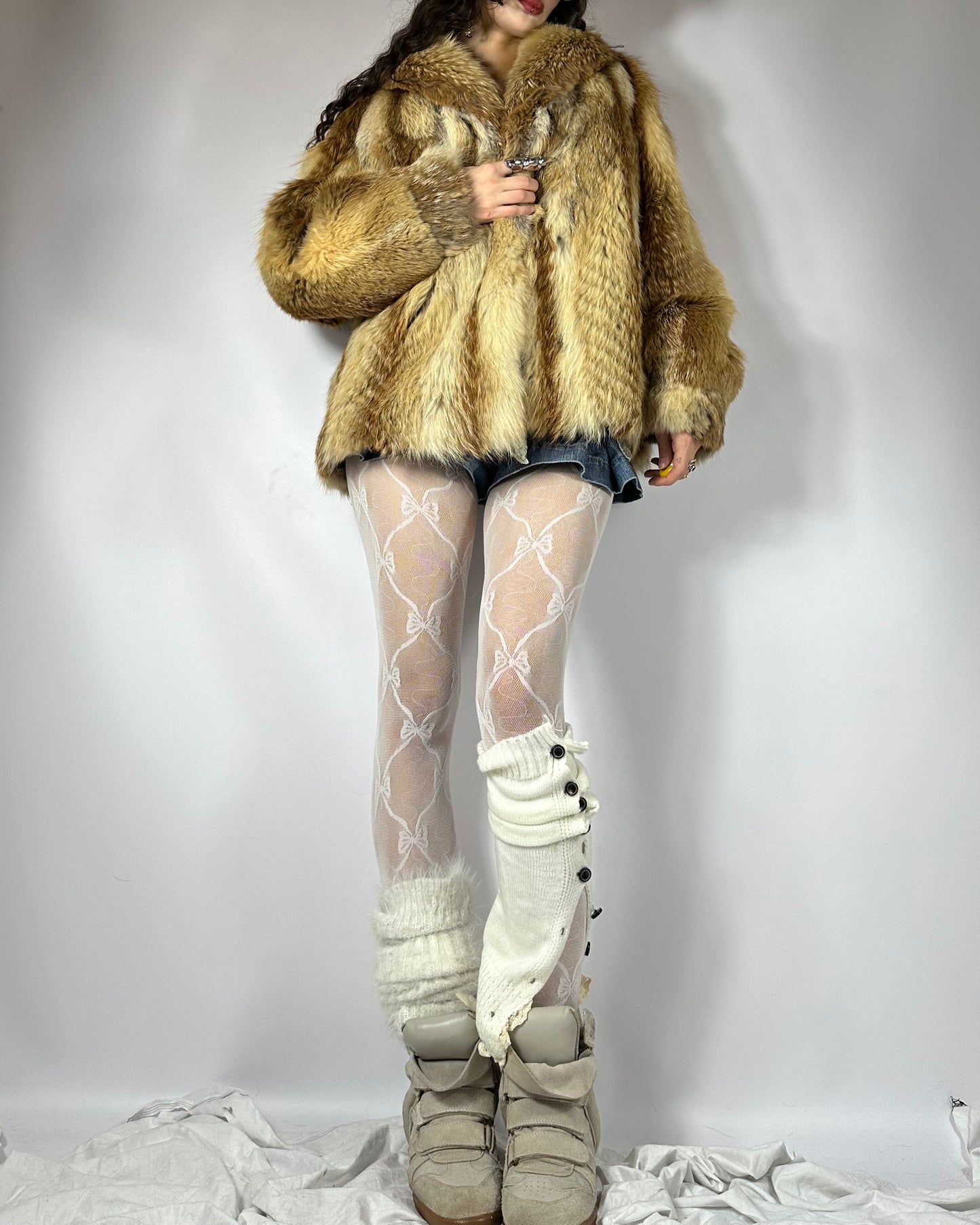 Vintage Fox Fur Coat