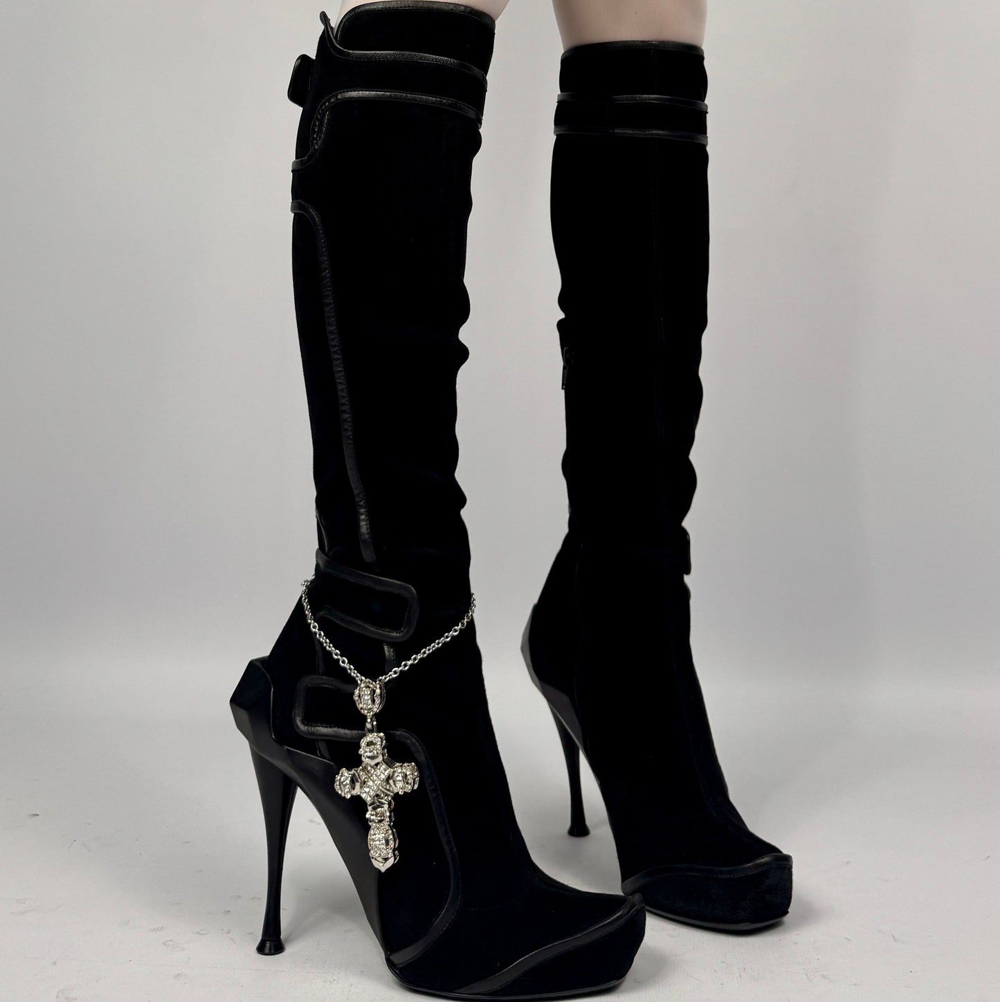 Celine FW 2008 Runway Moto Boots — 39.5/40.5