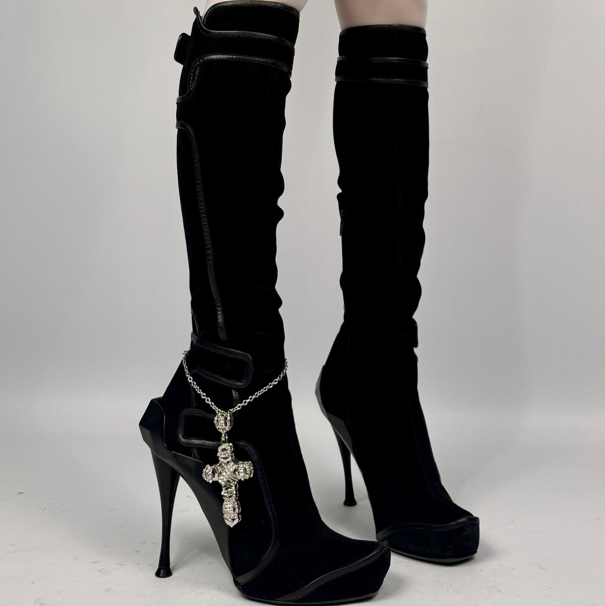 Celine FW 2008 Runway Moto Boots — 39.5/40.5