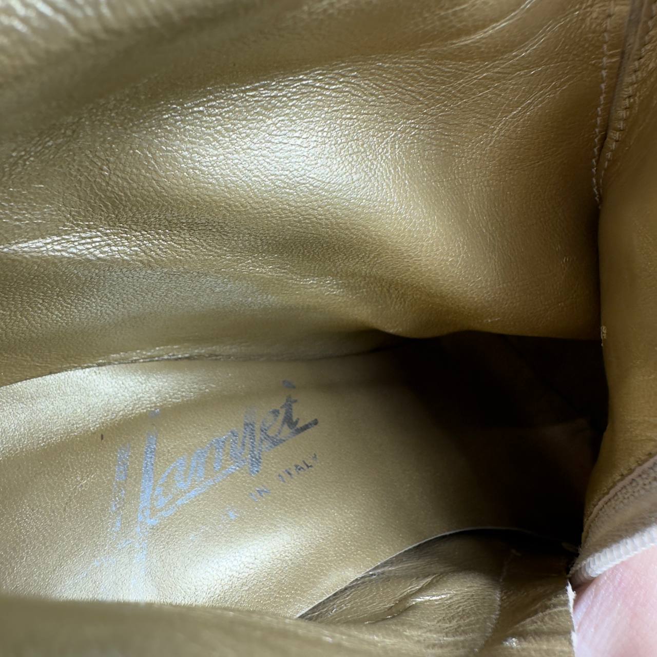 Hamlet Couture Python Leather Italian Boots