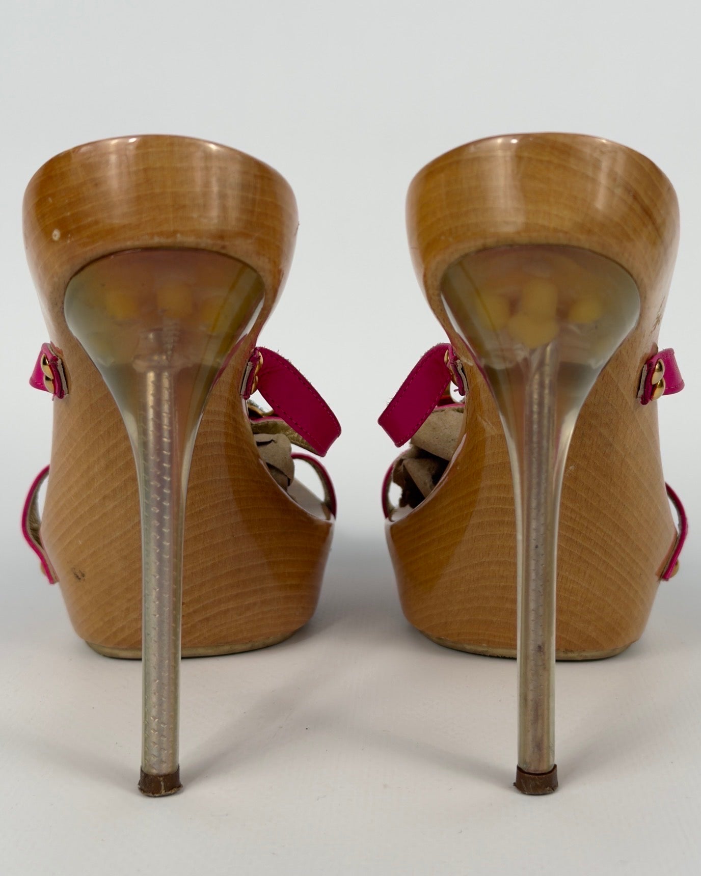 Gianmarco Lorenzi Vintage Beetle Heels — 39