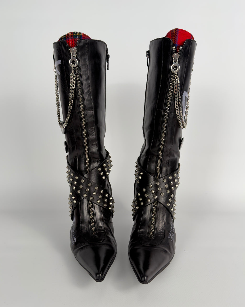 Le Silla Vintage Punk Boots — 40