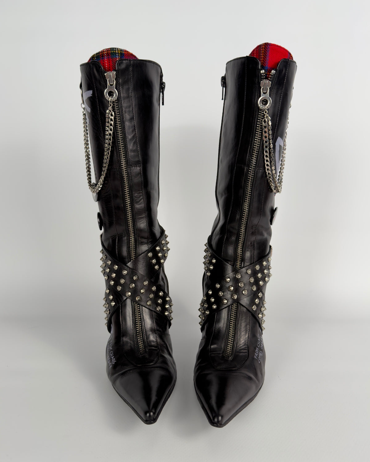 Le Silla Vintage Punk Boots — 40