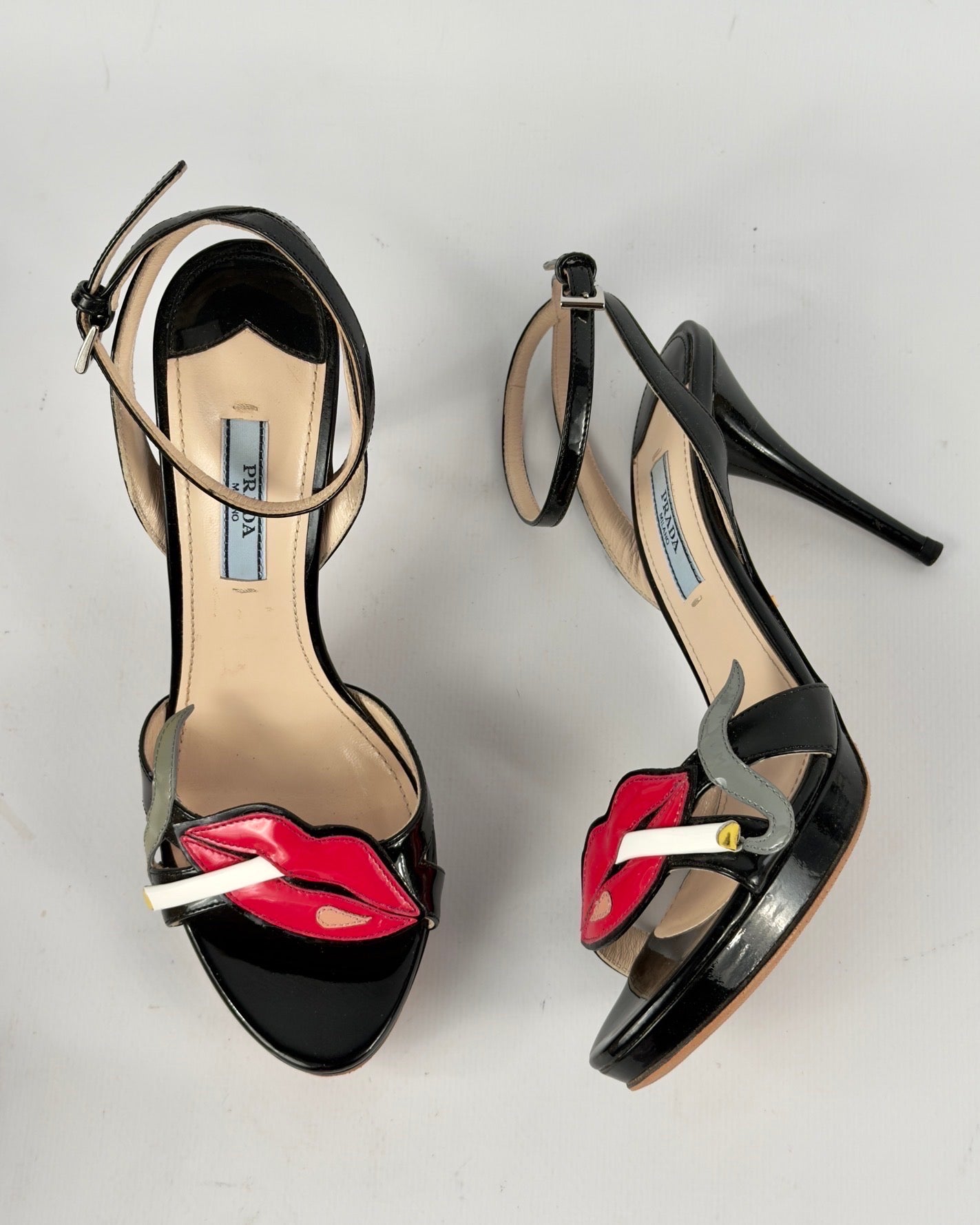 Prada SS12 Smoking Lips Heels — 36.5