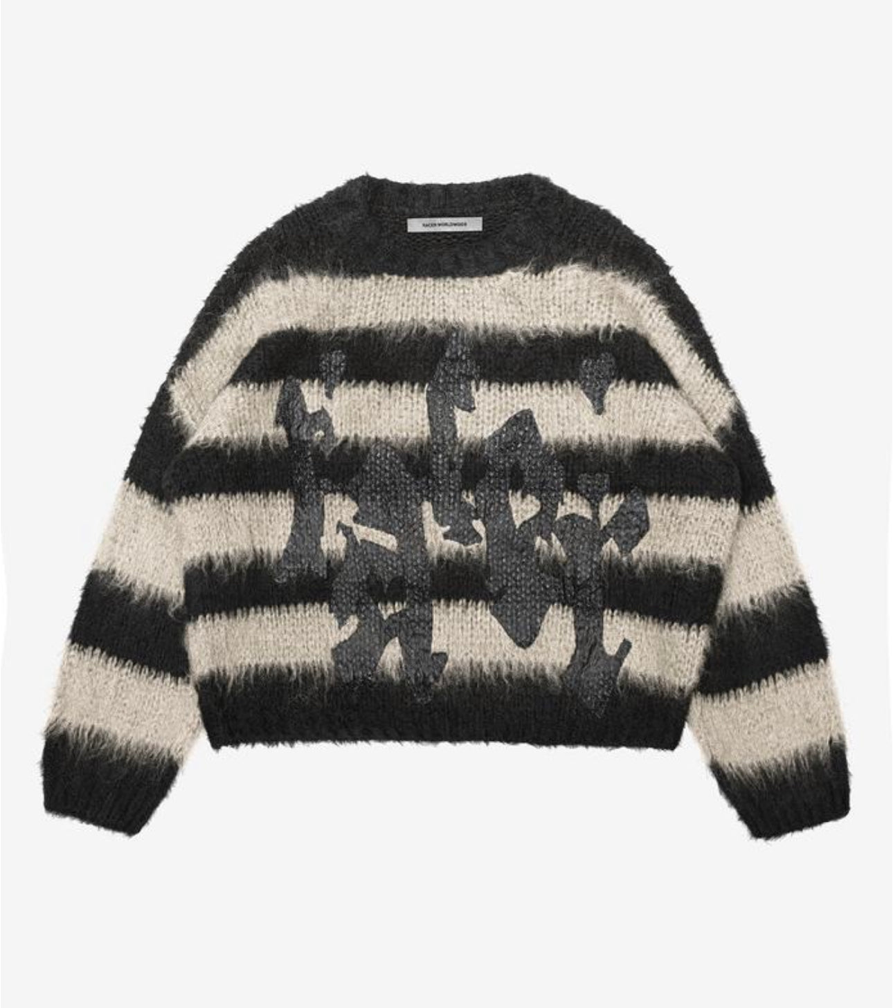 Racer Worldwide Stripe Mohair Sweater