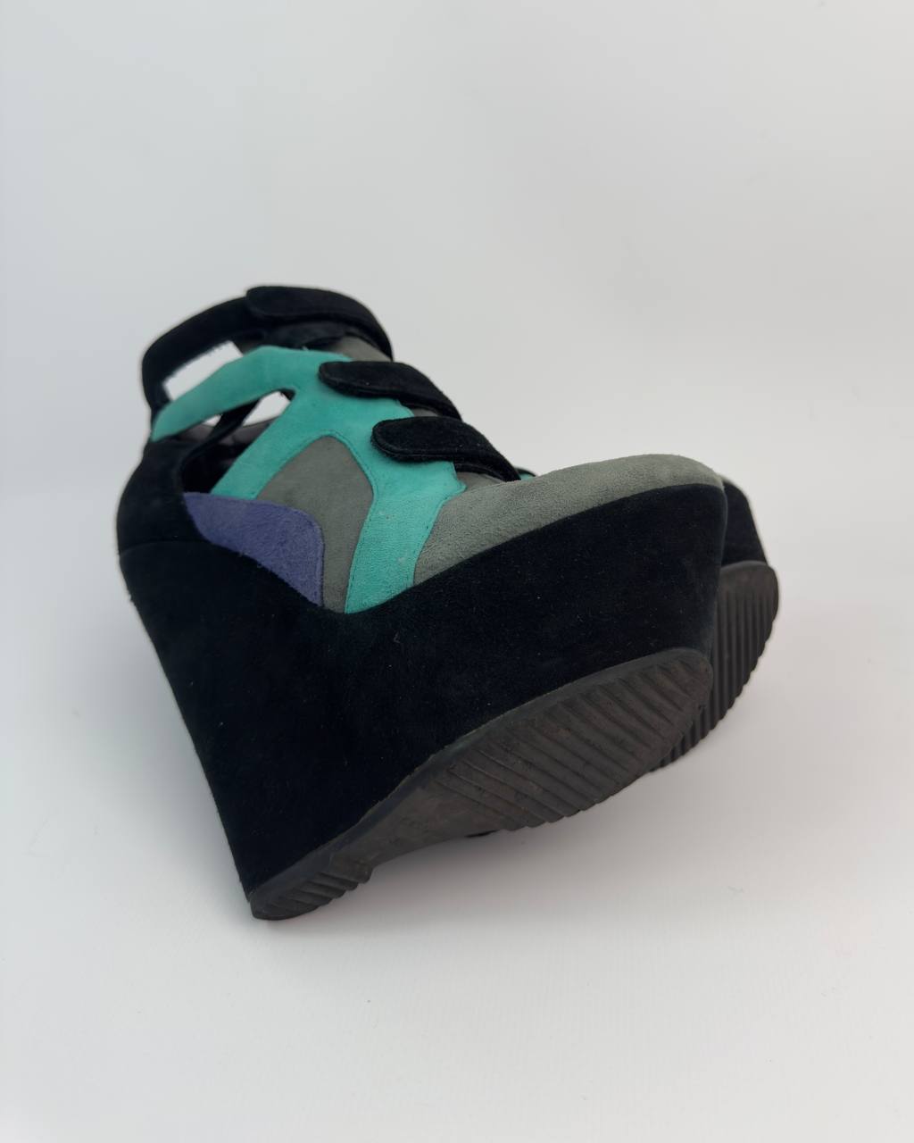 Casadei Vintage Wedge Boots — 36/36.5