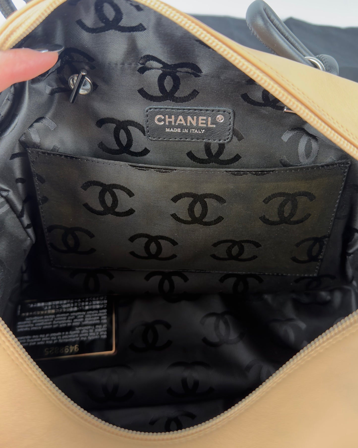 Chanel Cambon 2005 Multipocket Reporter Vintage Bag