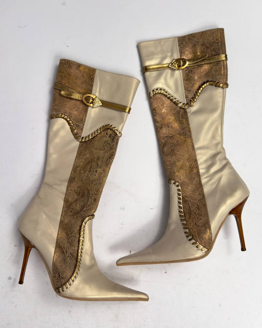 Vintage Leather Boots — 36.5/37.5