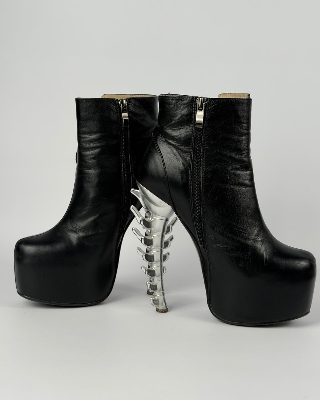 Gianmarco Lorenzi Spine Heel Boots — 36