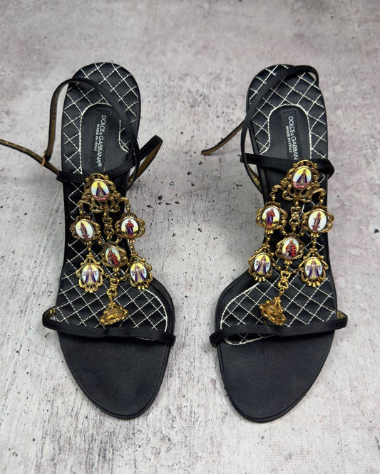 Dolce & Gabbana Virgin Mary Archive Heels circa 1998 - 38/39