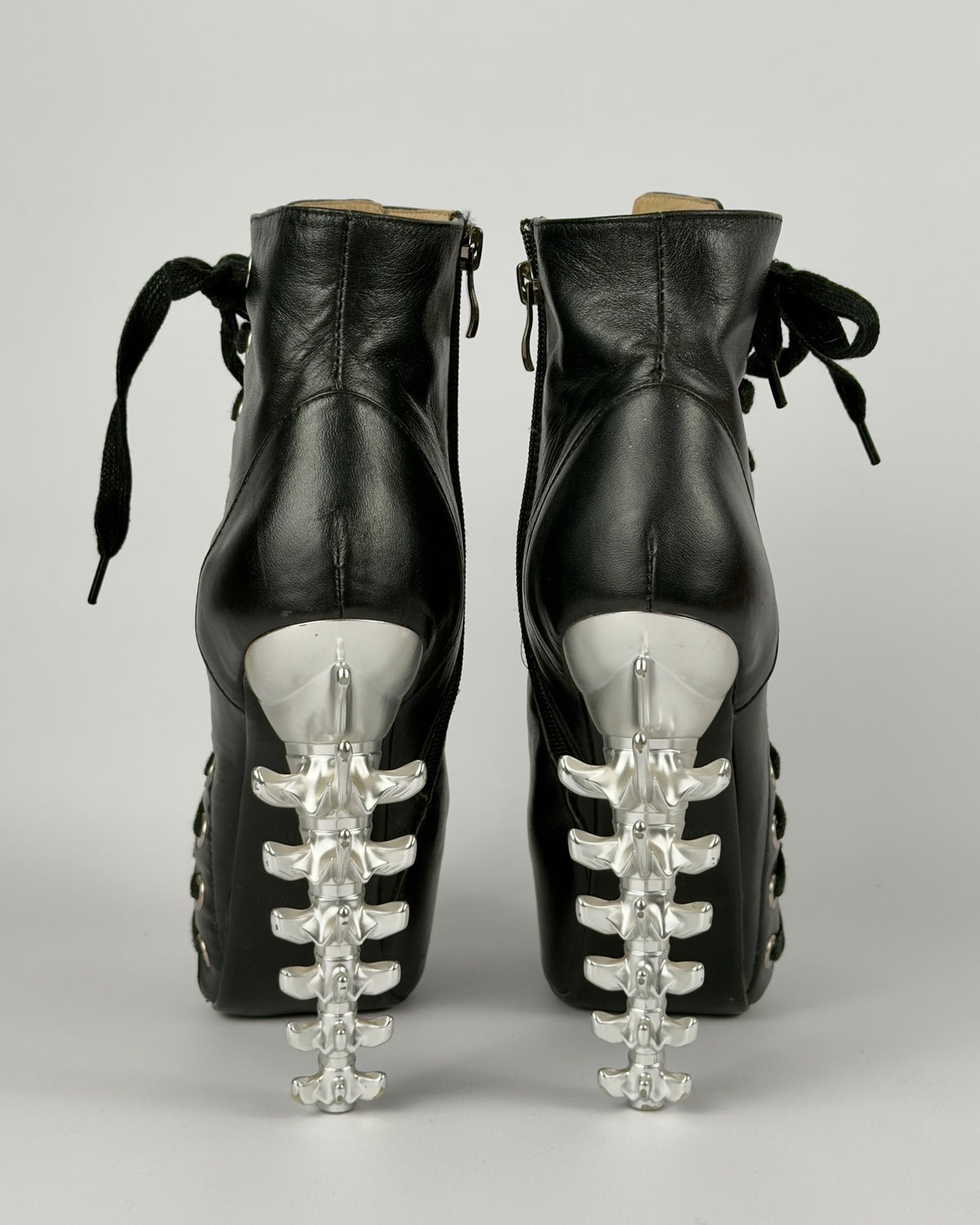 Gianmarco Lorenzi Spine Heel Boots — 40