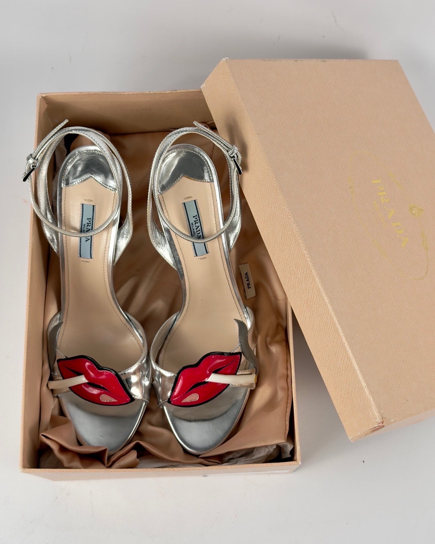 Prada SS12 Smoking Lips Heels — 40.5