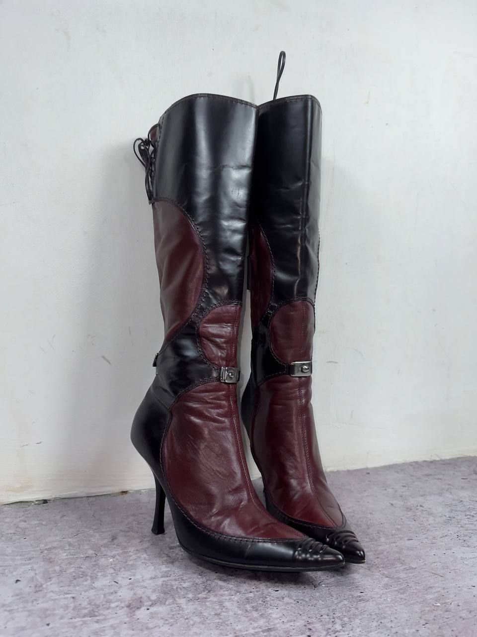 Vicini Vintage Italian Leather Boots 37/37.5
