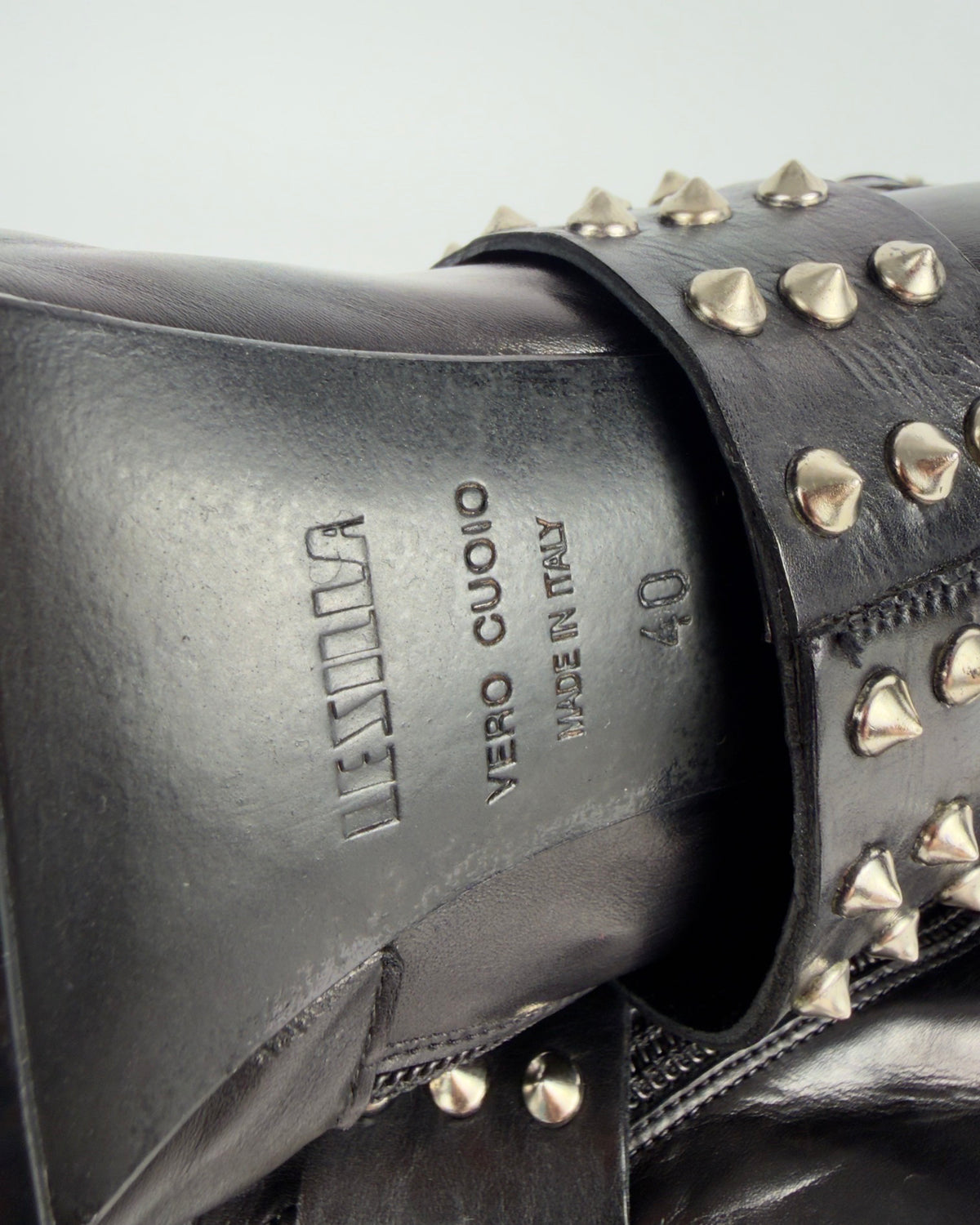 Le Silla Vintage Punk Boots — 40