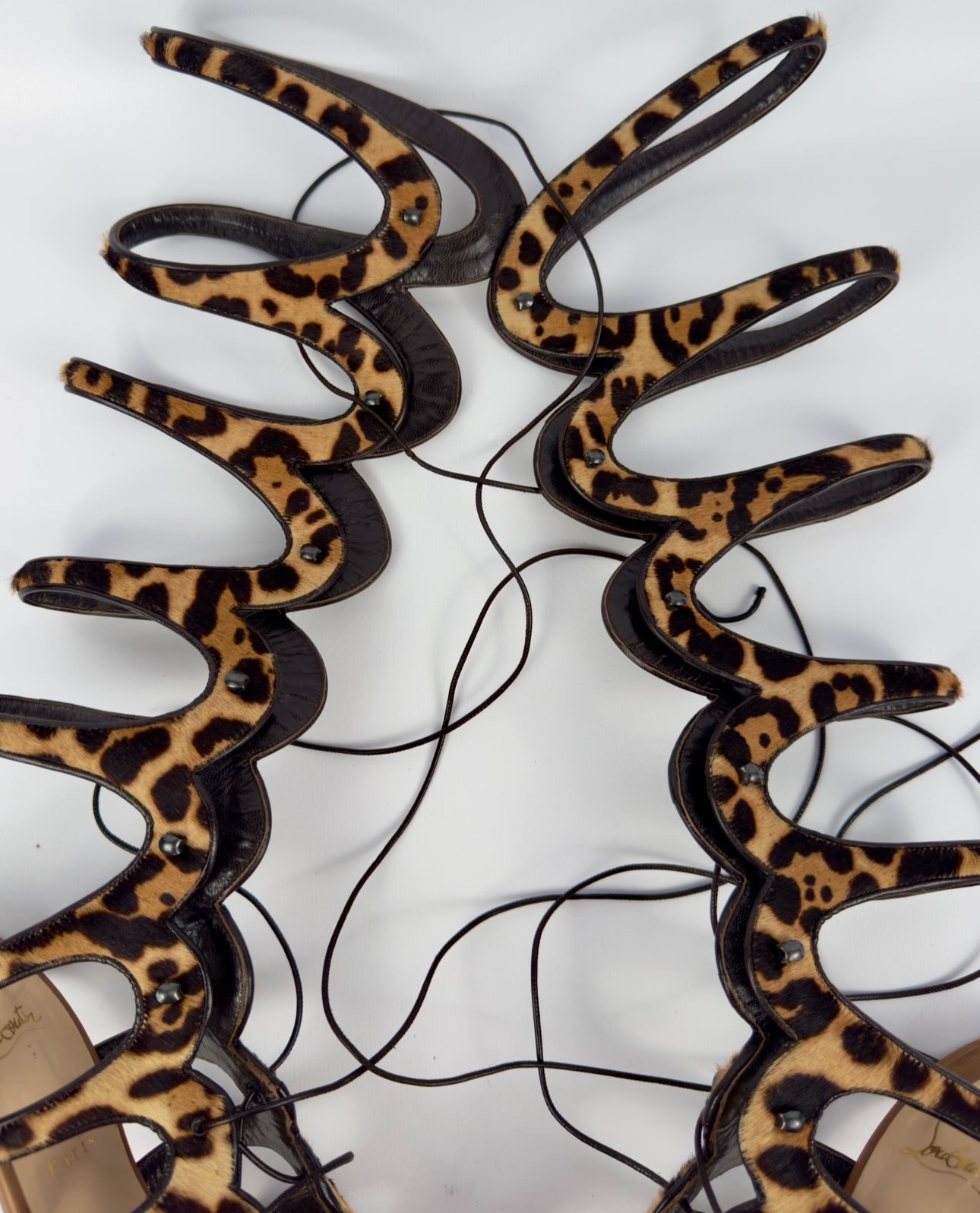 Christian Louboutin Amazoula S/S 2016 Gladiator Heels — 40/41