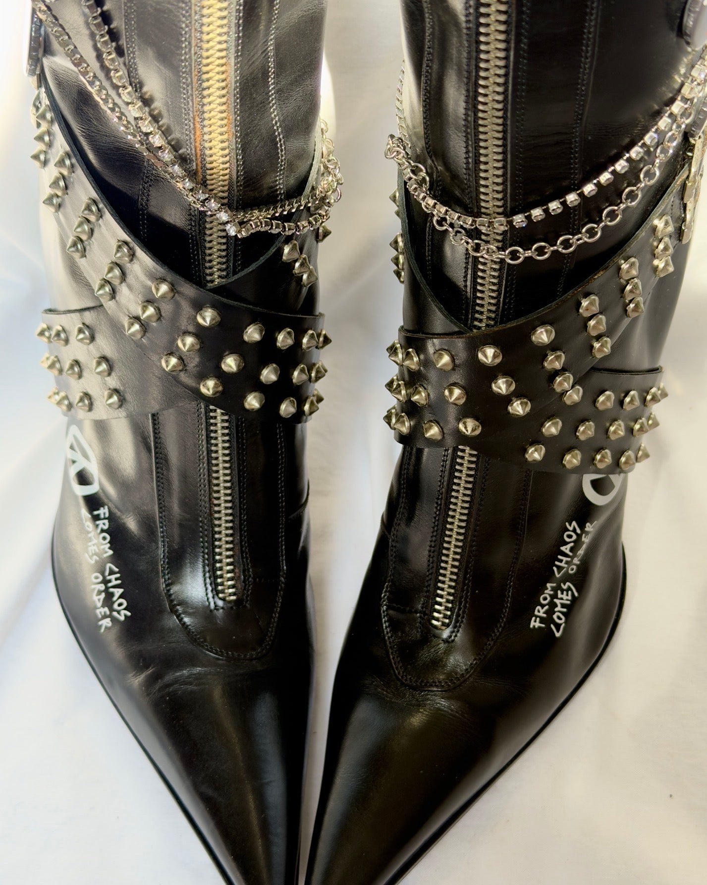 Le Silla Vintage Punk Boots — 40
