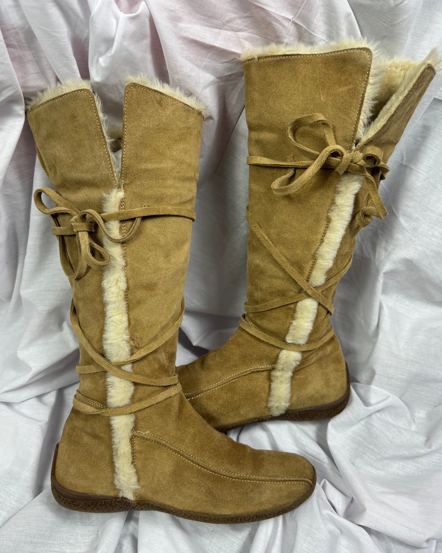 Vintage Moto Boots 38