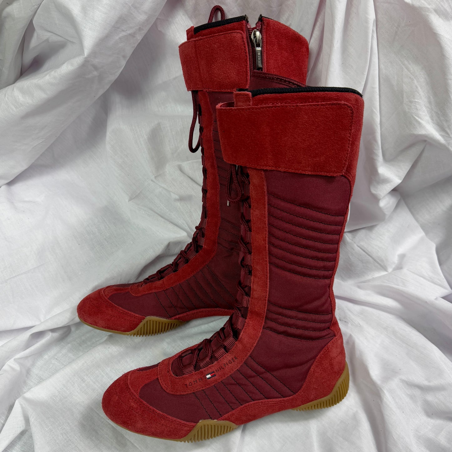 Vintage Tommy Hilfiger Boxing Boots 36