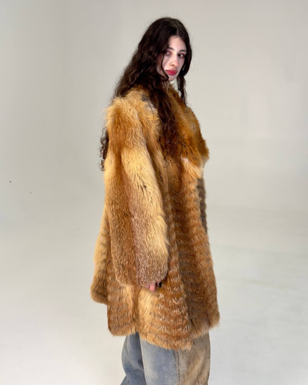 Vintage Fox Fur Coat