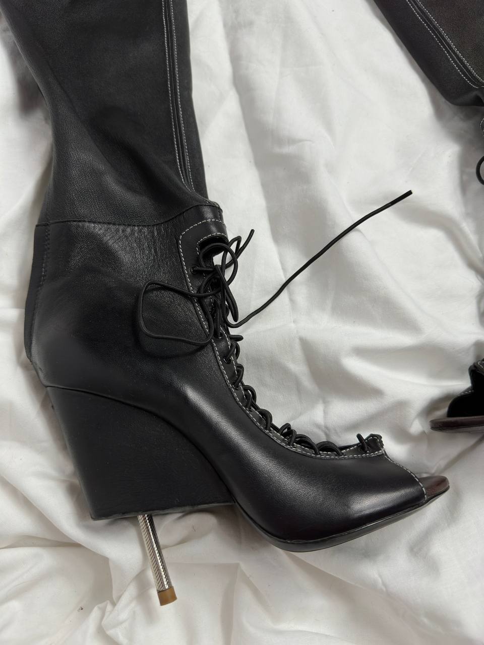 Givenchy S/S 2015 Runway Over The Knee Nunka Boots 37/38