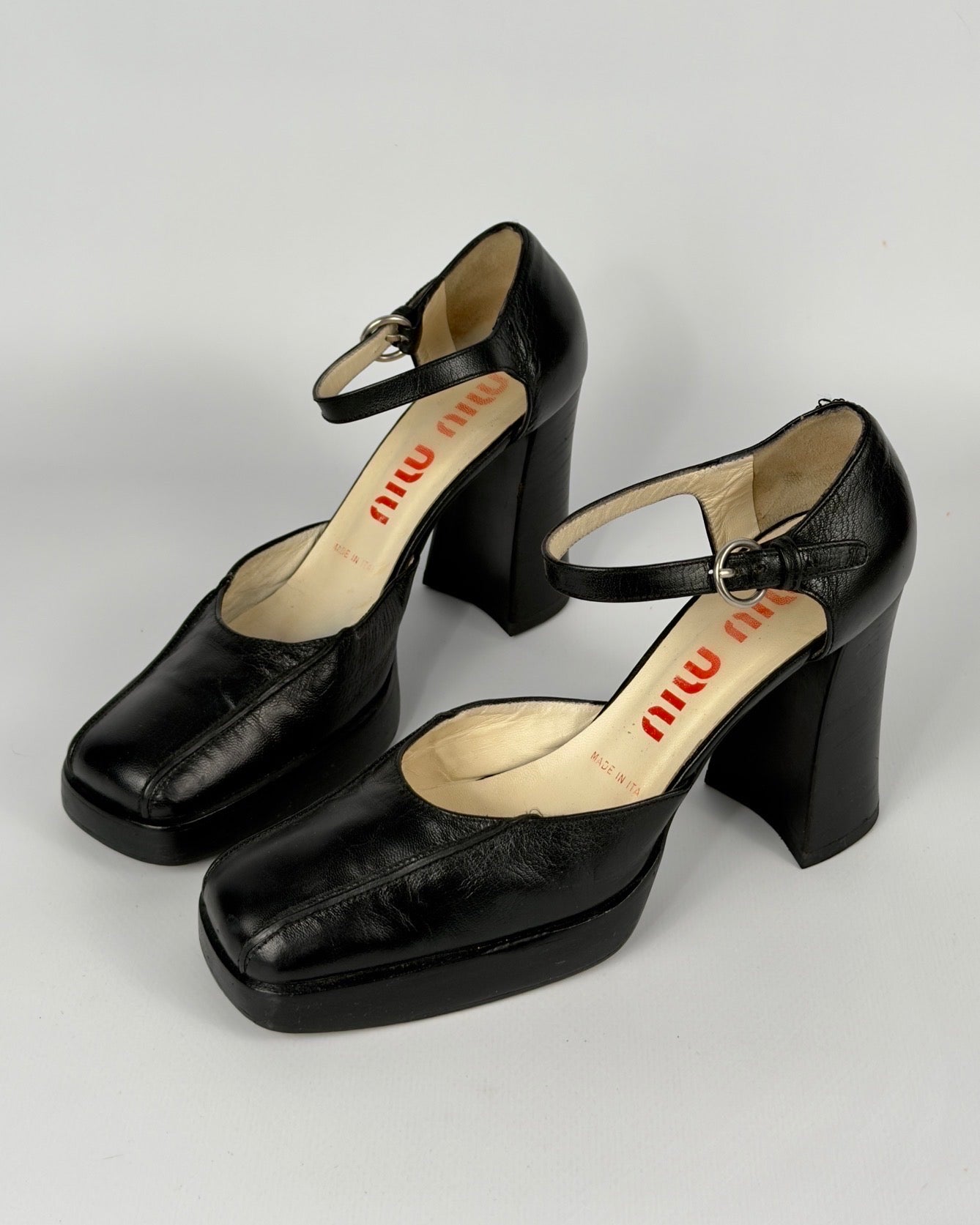 Miu Miu Vintage Mary Jane Heels — 37/38