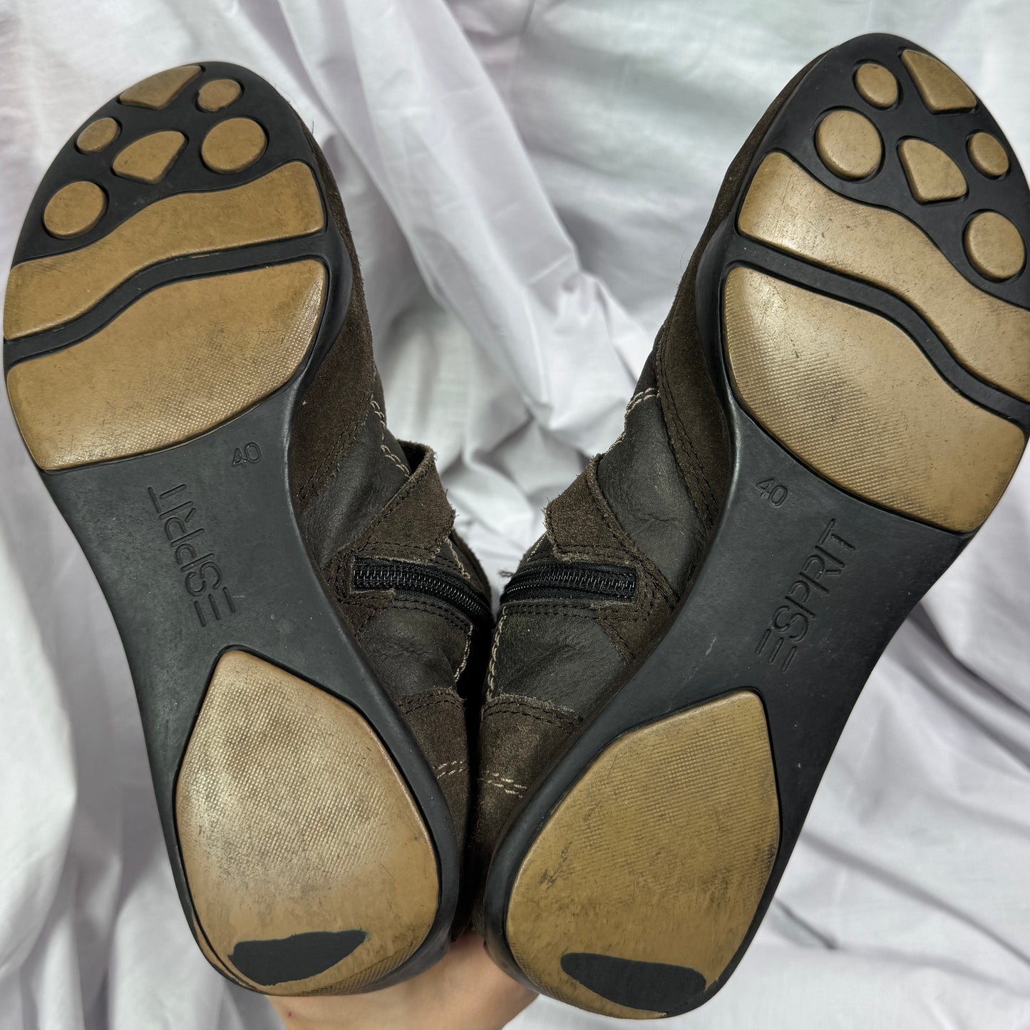 Vintage Mummy Moto Boots 40